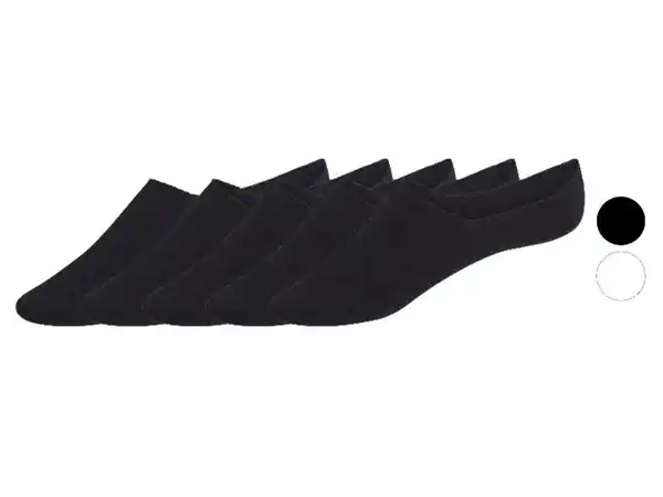 Bild 1 von LIVERGY® Herren Füßlinge, 5 Paar, mit Bio-Baumwolle