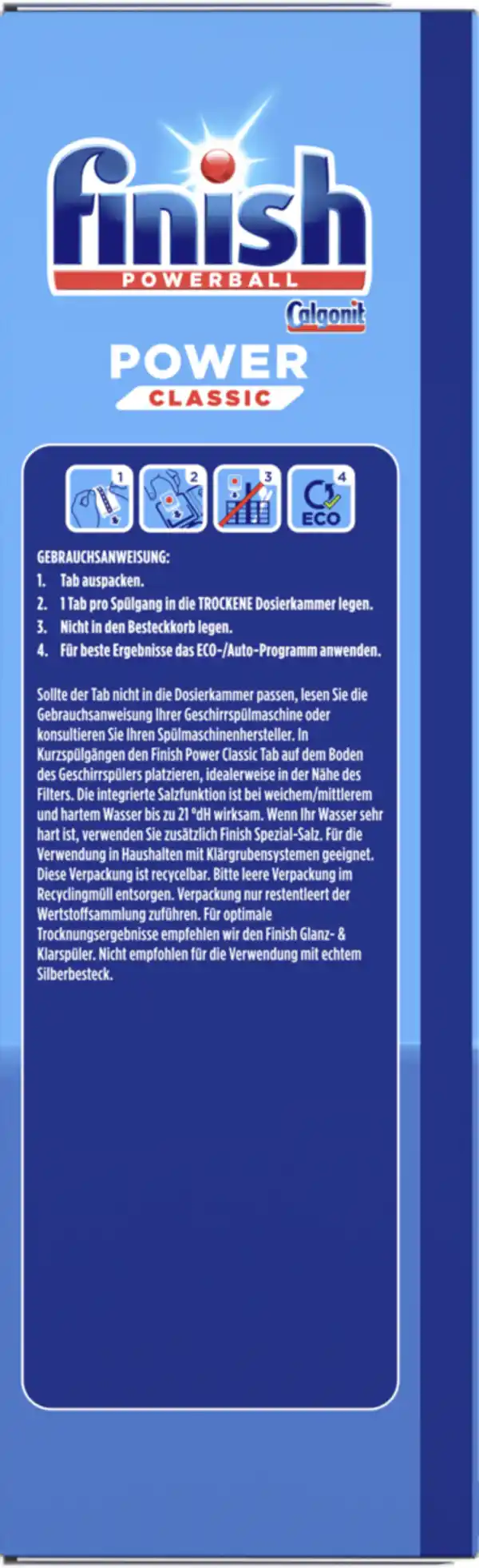 Bild 2 von Finish Power Classic Maxipack Fresh Tabs