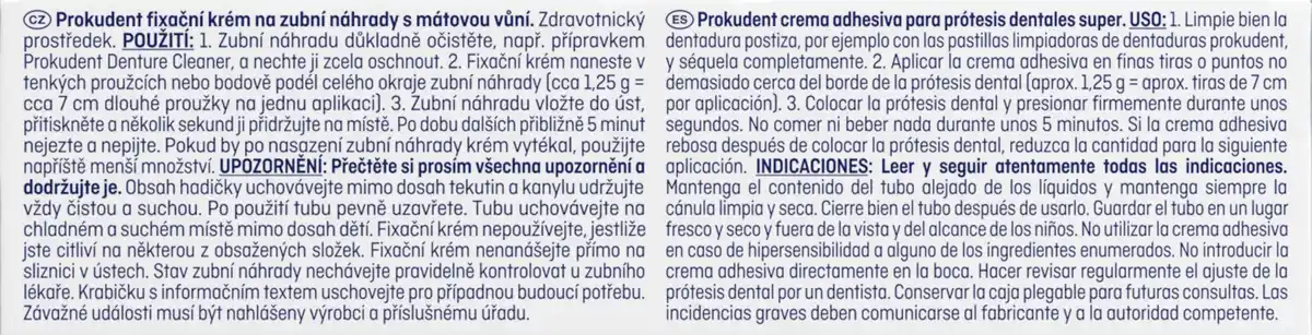 Bild 3 von prokudent Super-Haftcreme Minze, 40 g