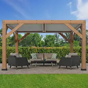 Westmann Pavillon 'Karl' naturfarben 335 x 251 x 396 cm