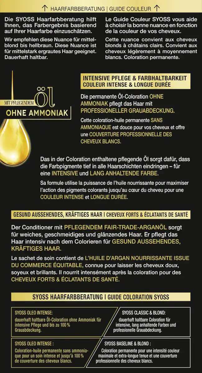 Bild 2 von Syoss Professional Performance Oleo Intense Permanente Öl-Coloration 6-76 Warmes Kupfer