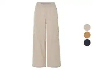 esmara® Damen Wide-Leg-Hose mit Crinkle-Effekt Damen Wide-Leg-Hose mit Knitterstruktur Damen Crinkle Wide-Leg-Hose