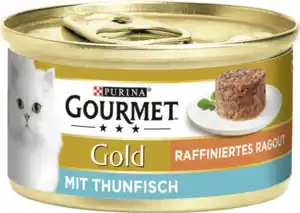 Gourmet Gold raffiniertes Ragout mit Thunfisch, 85 g