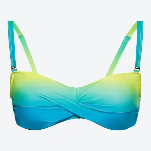 Bild 2 von Damen-Bikini-Oberteil mit Farbverlauf