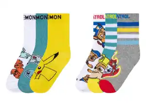 Kleinkinder Socken, 3 Paar, mit Baumwolle