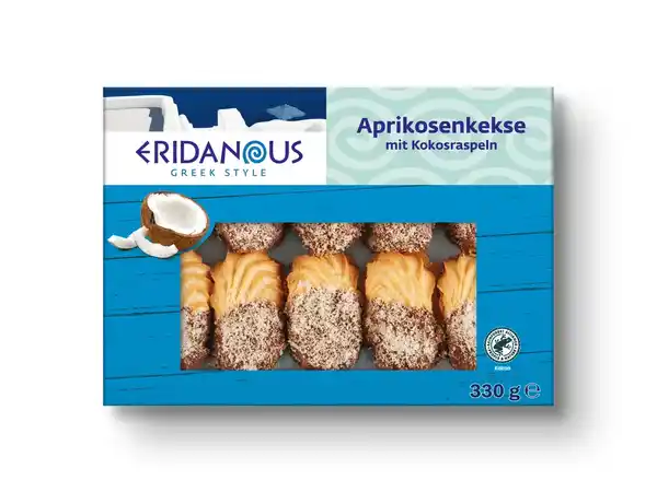 Bild 1 von Eridanous Aprikosenkekse,  330 g
