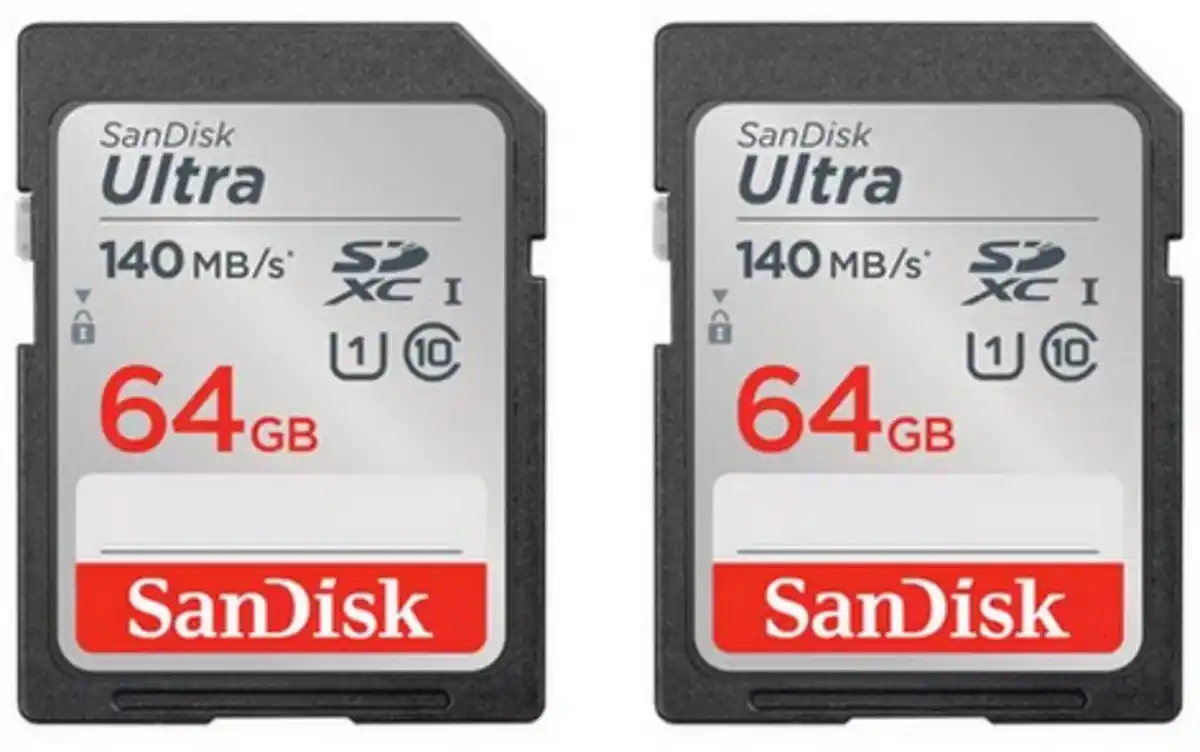 Bild 1 von SDXC Ultra (64GB, 2Stk.) SDHC-Speicherkarte