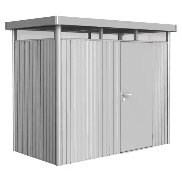 Bild 1 von Biohort Gerätehaus "HighLine" H1 silbern Einzeltür