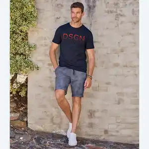 Herren-Bermudas mit Beinumschlag