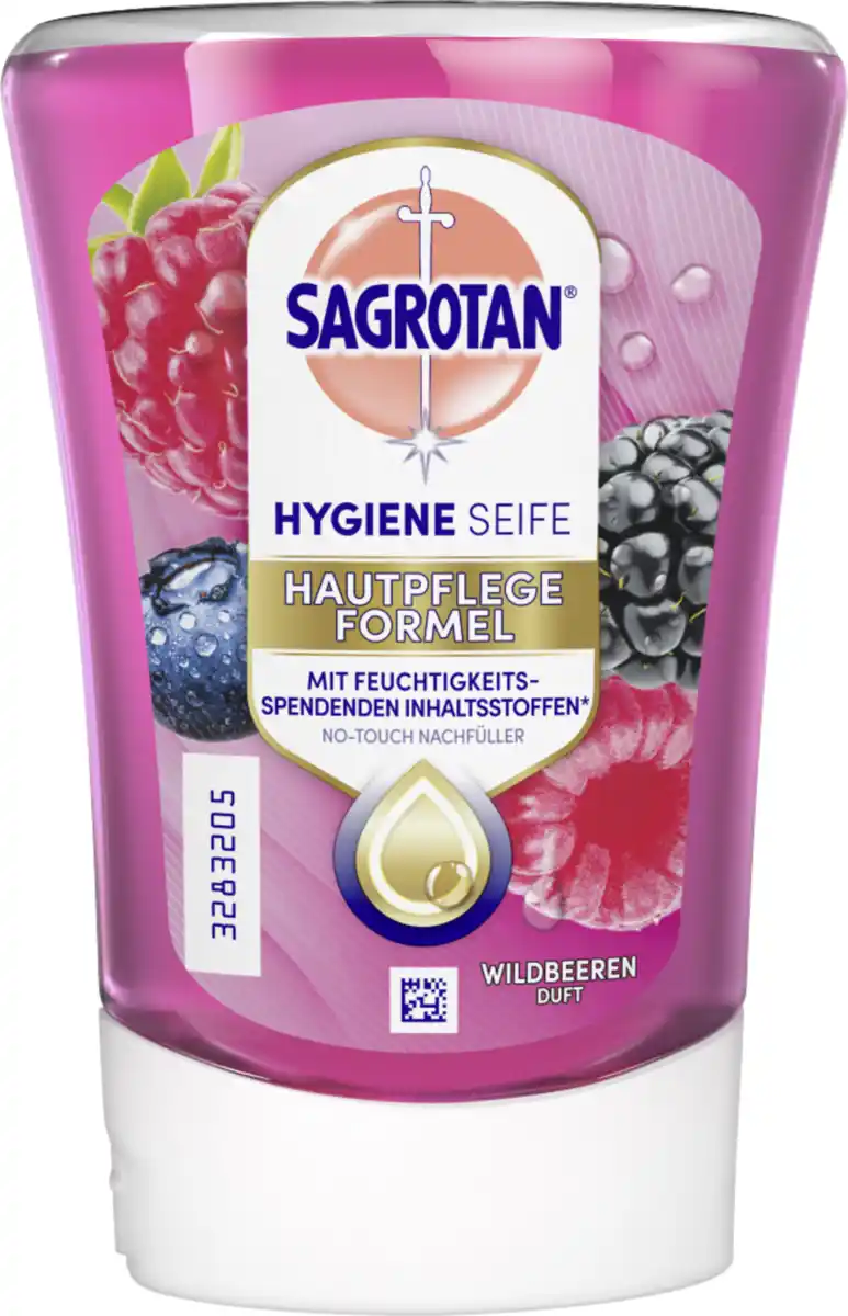 Bild 1 von Sagrotan No-Touch Nachfüller Flüssige Handseife Brombeere & Waldfrüchte, 250 ml
