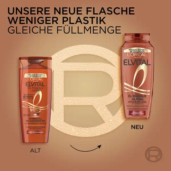 Bild 4 von L’Oréal Paris Elvital Öl Magique Jojoba Intensives Pflege Shampoo, 300 ml