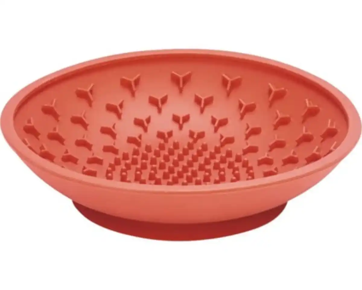 Bild 1 von Beeztees Hundeleckschale Silikon Ø 19 cm rot