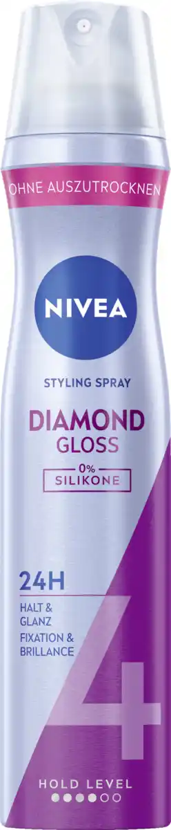Bild 1 von NIVEA Diamant Glanz Haarspray, 250 ml