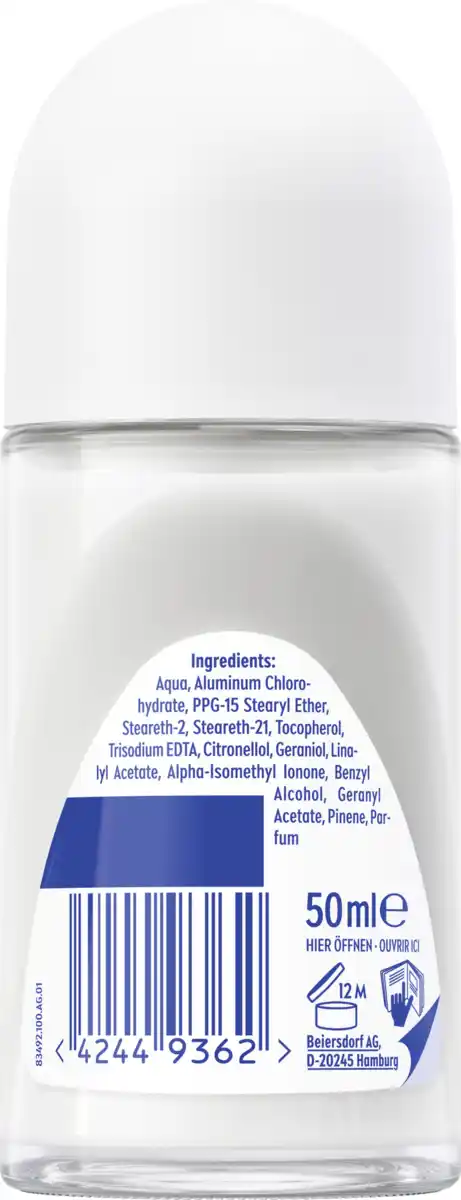 Bild 2 von NIVEA Fresh Rose Touch Anti-Transpirant Roll-On, 50 ml