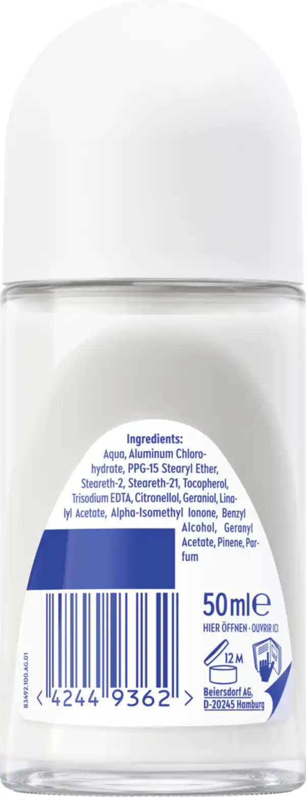 Bild 2 von NIVEA Fresh Rose Touch Anti-Transpirant Roll-On, 50 ml