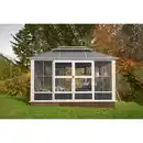 Bild 1 von Sojag Pavillon 'Olan 1014' grau 311,1 x 291 x 435,6 cm