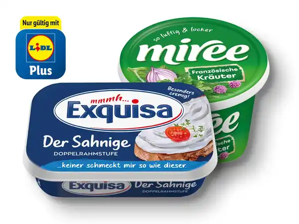 Bild 1 von Exquisa/Miree Frischkäse