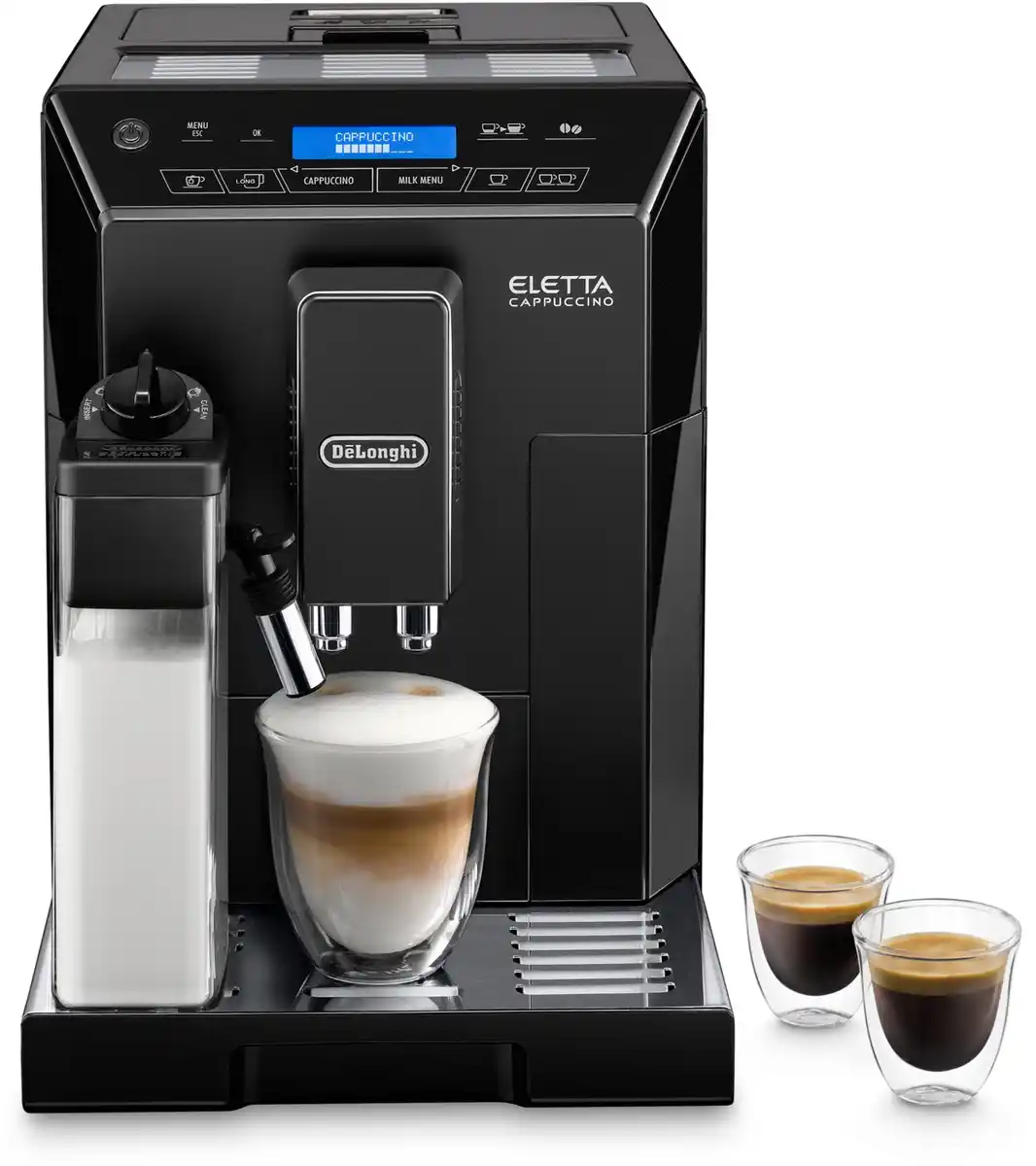 Bild 1 von ECAM 44.660.B Eletta Cappuccino Kaffee-Vollautomat hochglanz-schwarz