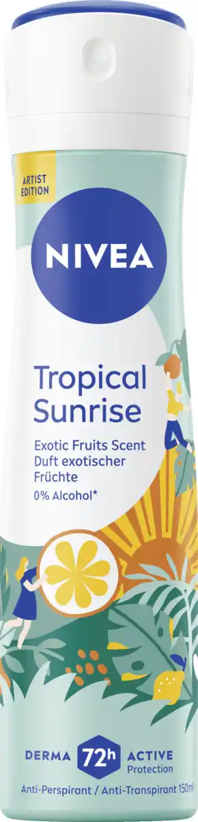 Bild 1 von NIVEA Anti-Transpirant Spray Tropical Sunrise, 150 ml