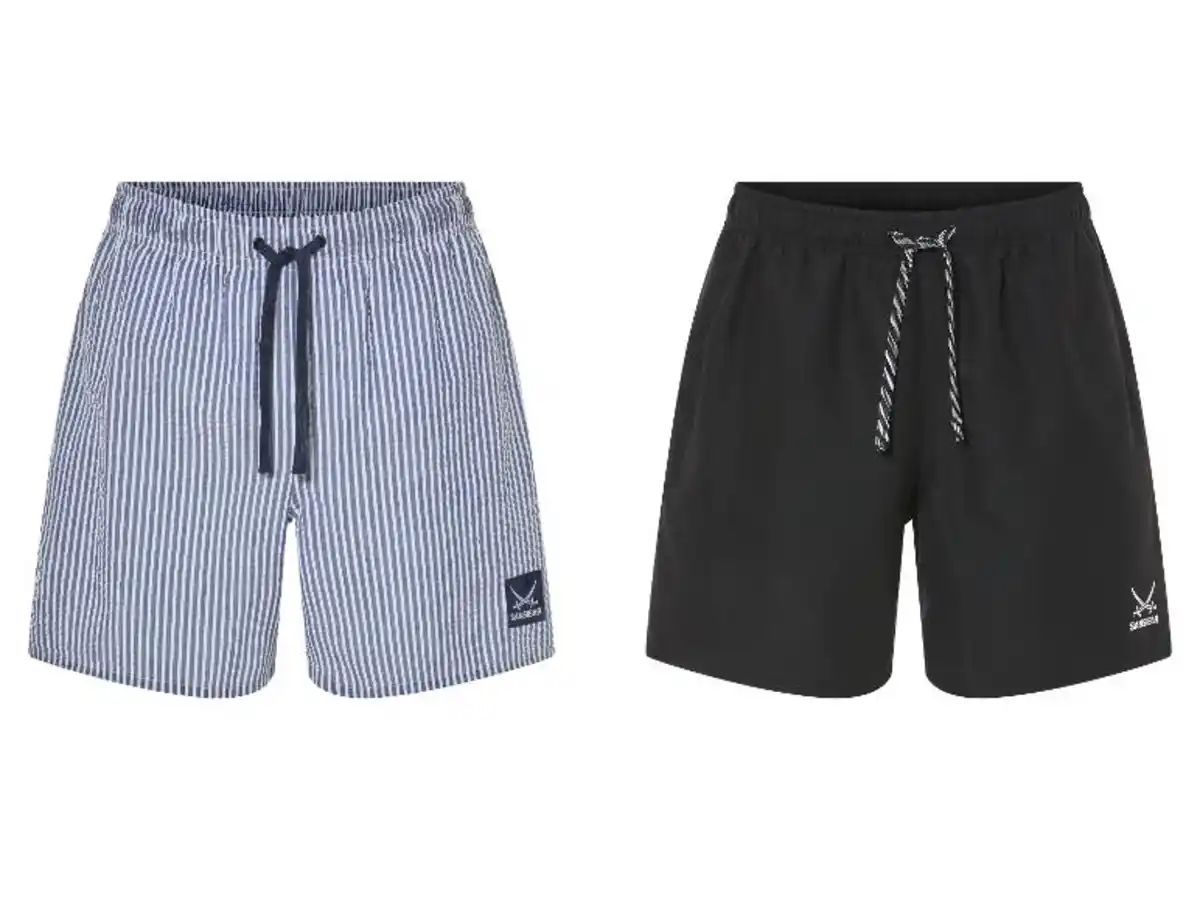 Bild 1 von SANSIBAR Herren Badeshorts, mit praktischer Schlüsseltasche