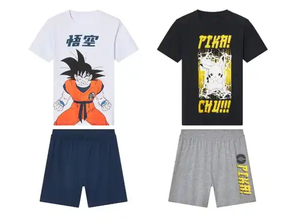 Bild 1 von Kinder Pyjama, mit Rundhalsausschnitt