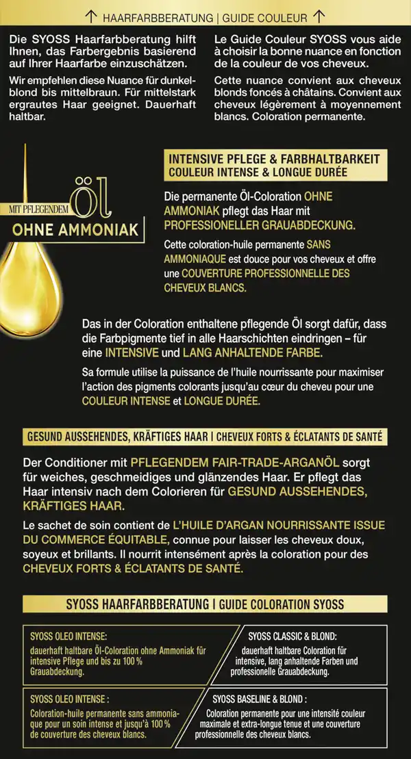 Bild 2 von Syoss Professional Performance Oleo Intense Permanente Öl-Coloration 5-92 Helles Rot