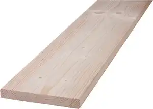 Glattkantbrett Fichte Tanne 250 cm 144 x 27 mm gehobelt Kanten gefast