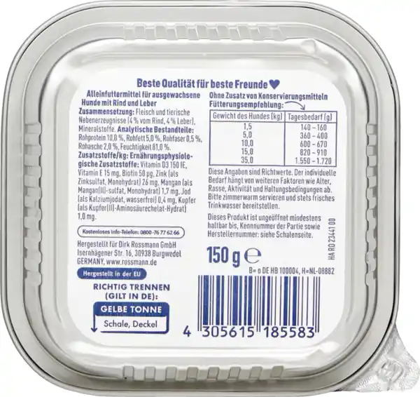 Bild 2 von Winston Schlemmer-Menü mit Rind und Leber, 150 g