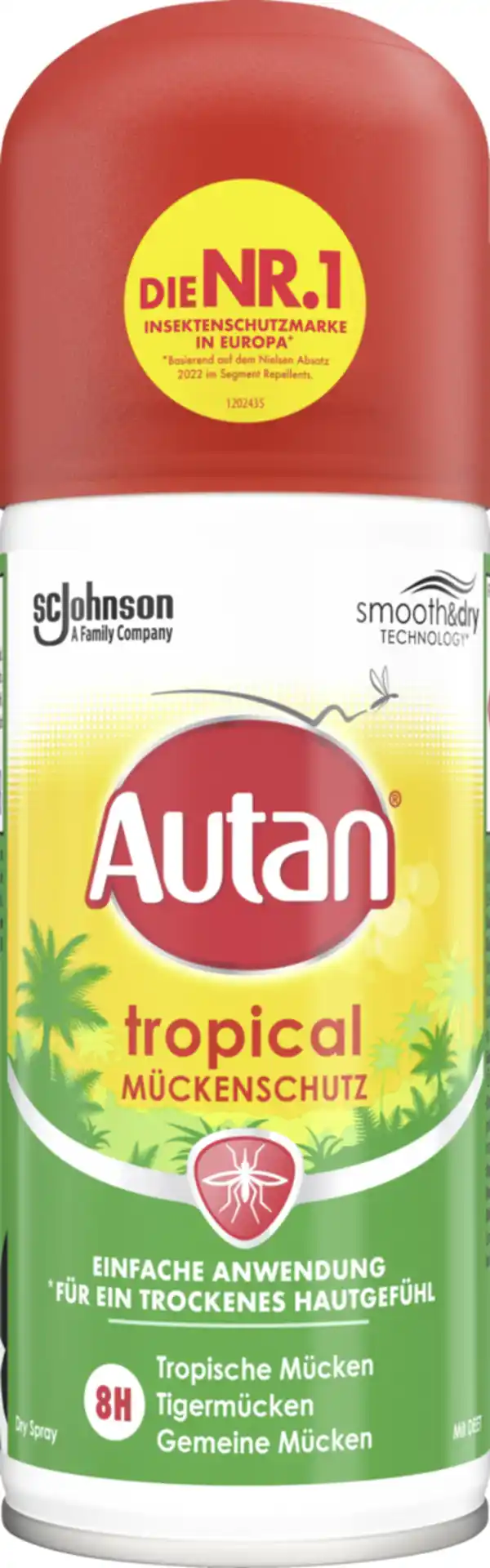 Bild 1 von Autan Tropical Dry Mückenspray, 100 ml