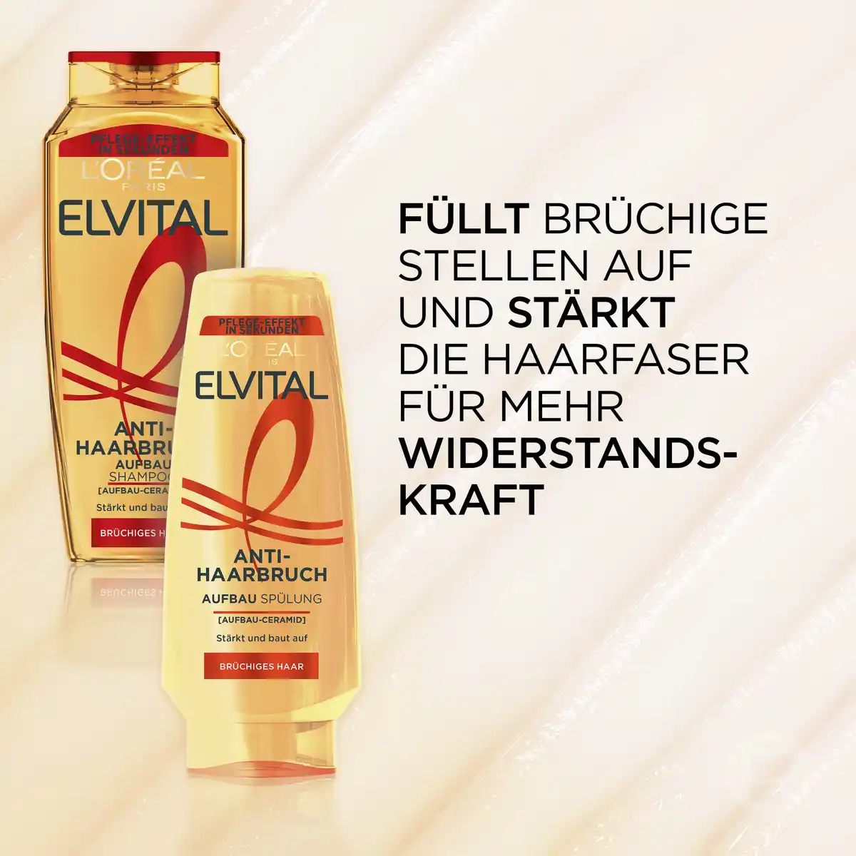 Bild 3 von L’Oréal Paris Elvital Anti-Haarbruch Pflegende Aufbau Spülung, 250 ml