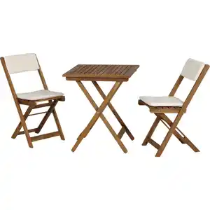 Gartenmöbel-Set 'Almeria' beige 3-teilig