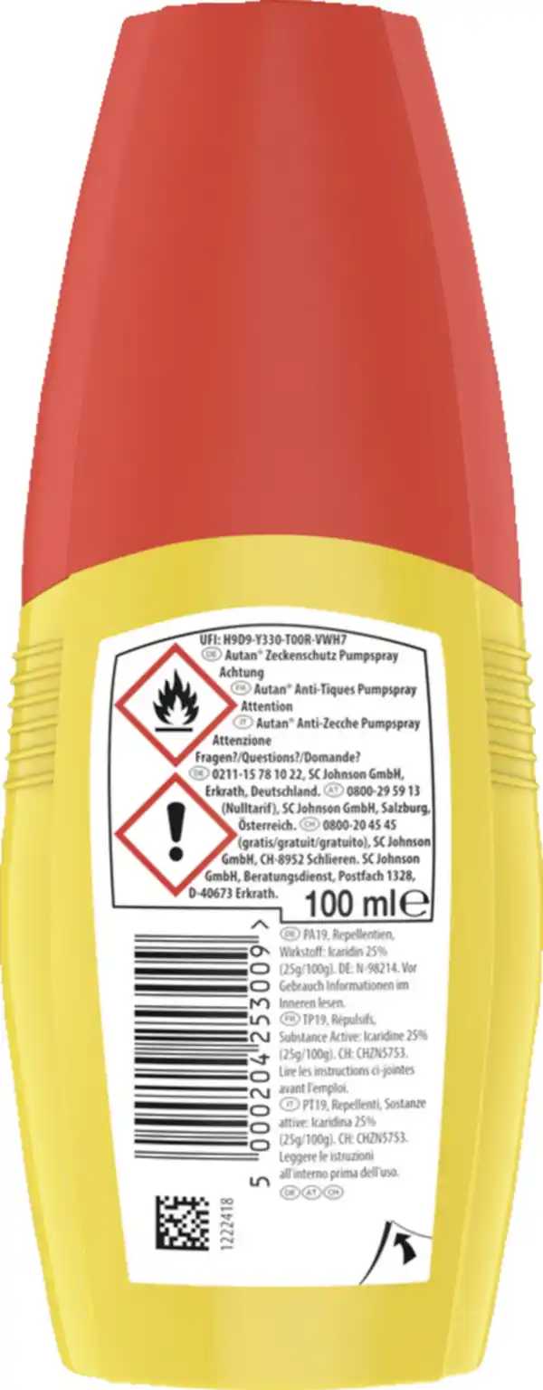 Bild 2 von Autan Zeckenschutz Insektenschutz Pumpspray, 100 ml