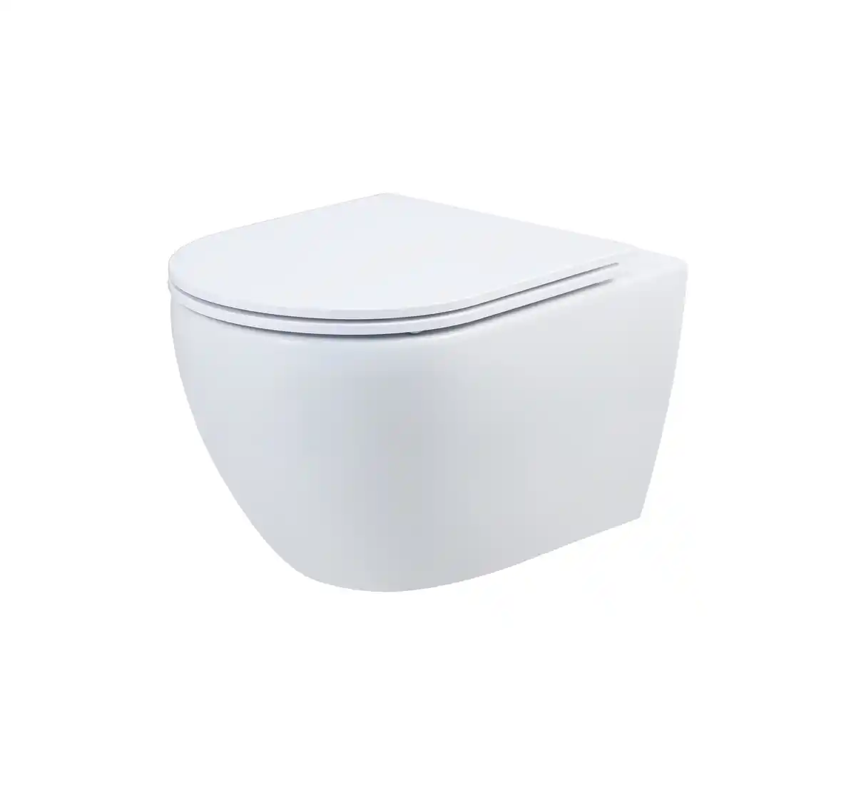 Bild 1 von Primaster Wand WC spülrandlos Cerma Tiefspüler weiß inkl. WC Sitz