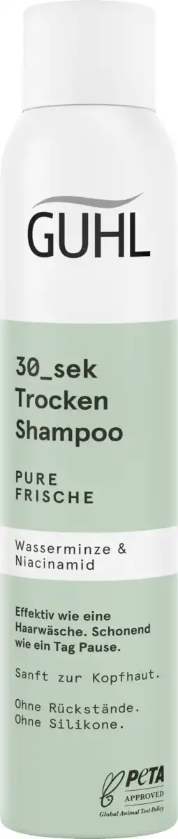 Bild 1 von Guhl 30_Sekunden Trockenshampoo Pure Frische, 200 ml
