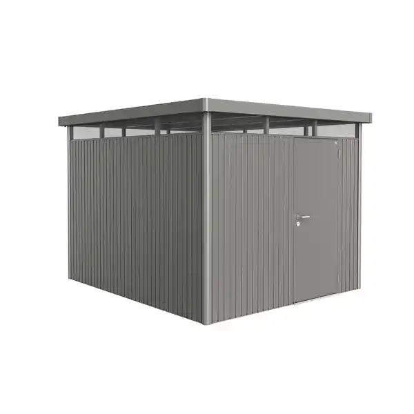 Bild 1 von Biohort Gerätehaus 'HighLine 5' 275 x 315 cm Quarzgrau metallic