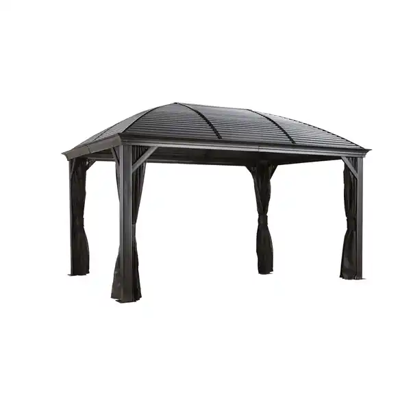 Bild 1 von Sojag Pavillon 'Moreno 10 x 14' anthrazit 298 x 423 x 283 cm