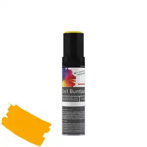 toom 2in1 Buntlackstift 'Sonnenblume' orangegelb matt 12 ml
