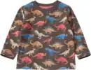 Bild 1 von ALANA Langarmshirt Pro Climate mit Dino-Muster, grau, Gr. 104