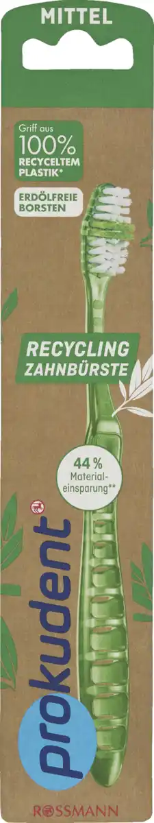 Bild 1 von prokudent Recycling Zahnbürste mittel