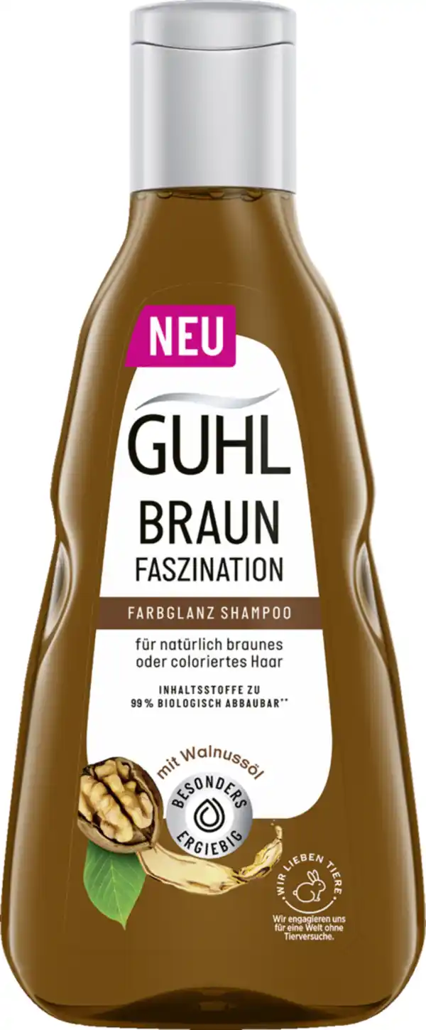 Bild 1 von Guhl Braun Faszination Farbglanz Shampoo, 250 ml