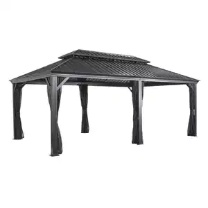 Sojag Pavillon 'Messina 12 x 20' anthrazit 363 x 598 x 307 cm