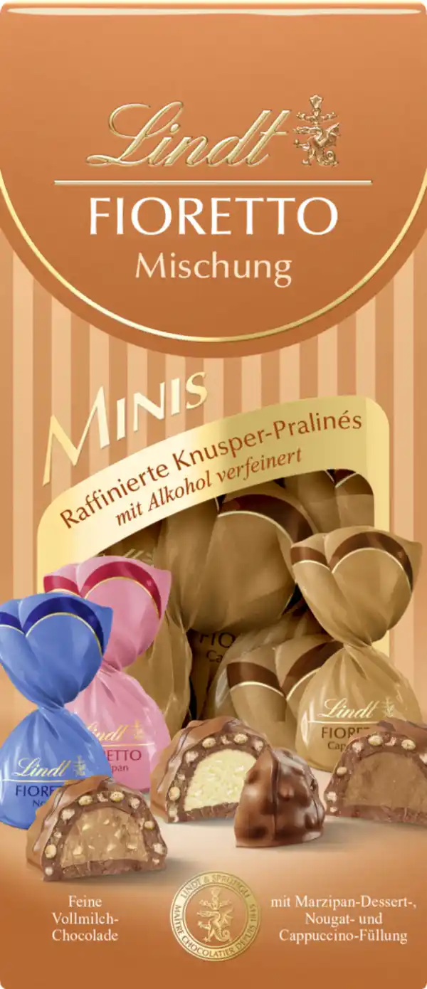 Bild 1 von Lindt Fioretto Minis Beutel Mix, 115 g