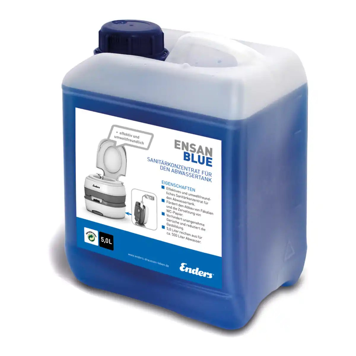 Bild 1 von Sanitärflüssigkeit "Ensan Blue" 5 l