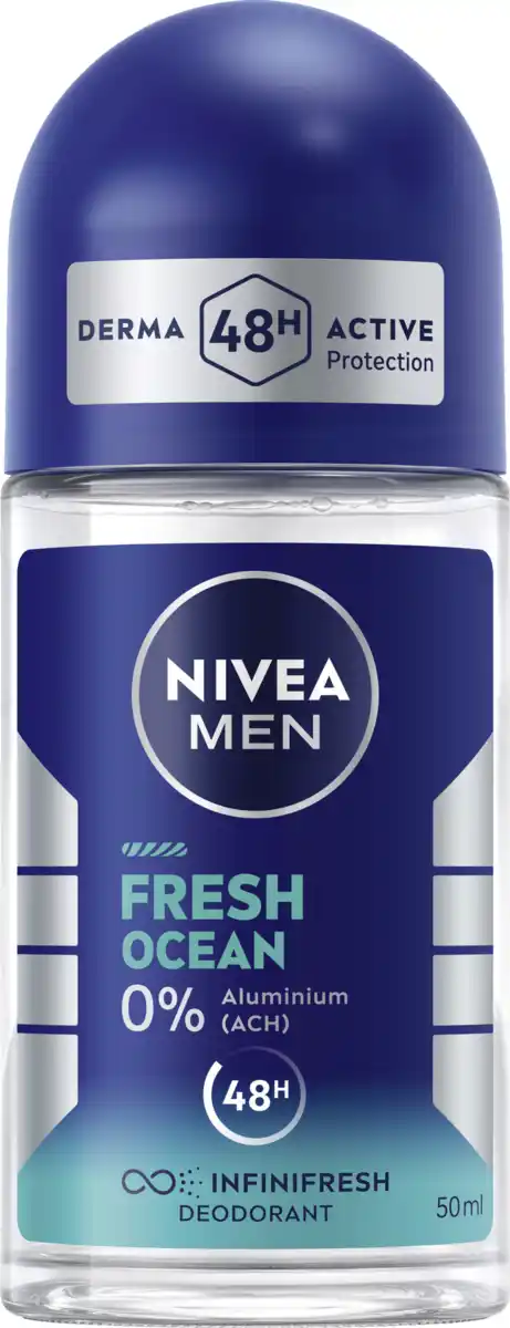 Bild 1 von NIVEA MEN Fresh Ocean Deodorant Roll-On, 50 ml