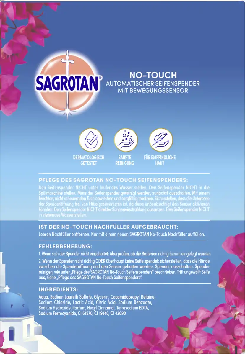 Bild 3 von Sagrotan No-Touch Automatischer Seifenspender Starter-Set Sweet Summer