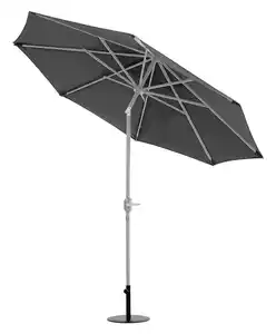 Primaster Sonnenschirm Kreta anthrazit, Ø 300 cm