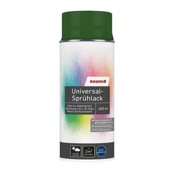 Bild 1 von toom Universal-Sprühlack 'Blätterwald' laubgrün glänzend 400 ml