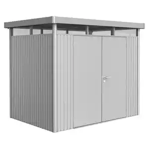 Biohort Gerätehaus "Highline" H2 silbern