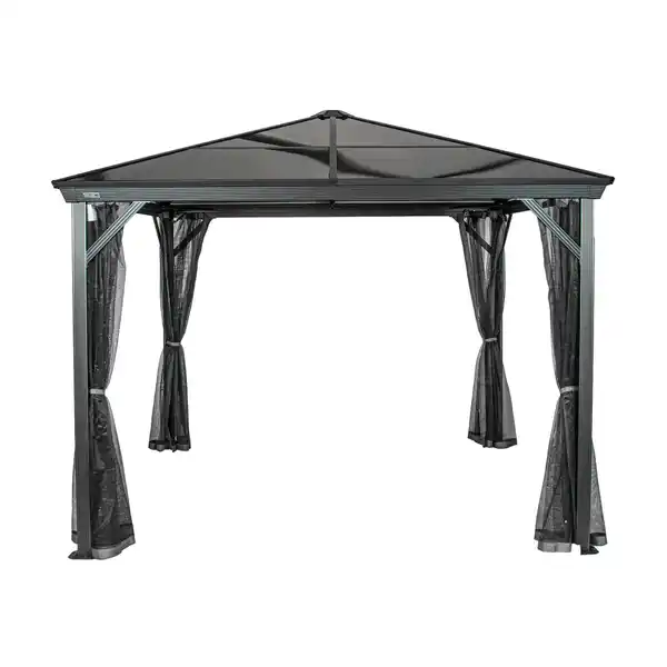 Bild 1 von Sojag Pavillon 'Verona 10 x 10' anthrazit 298 x 298 x 261 cm