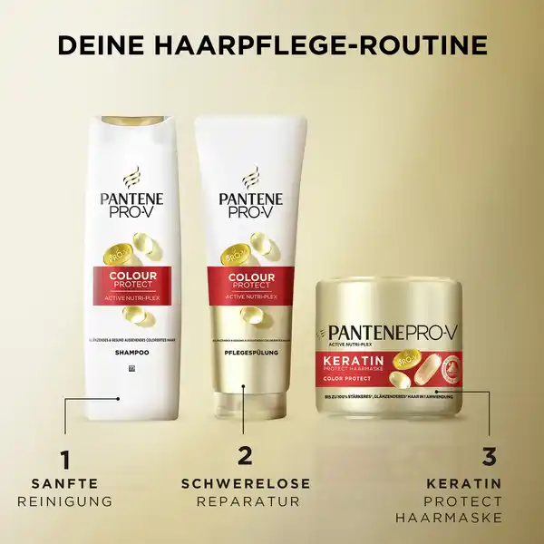 Bild 3 von Pantene Pro-V Haarshampoo Color Protect, 300 ml